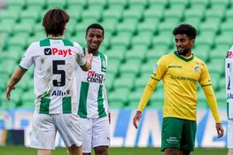 Talent Abraham schiet FC Groningen langs Fortuna Sittard