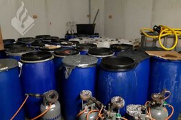 Werkend drugslab aangetroffen in Ter Apel