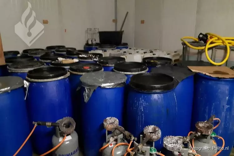 Werkend drugslab aangetroffen in Ter Apel