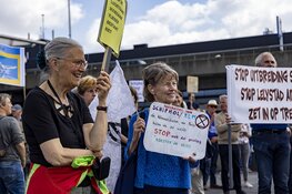 14 mei manifestatie Krimp de luchtvaart op Schiphol