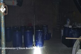 Cocaïnewasserij aangetroffen in Nieuw Beerta, twee verdachten aangehouden
