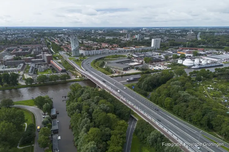 Vanaf 4 september werkzaamheden aan noordelijke ringweg van Groningen