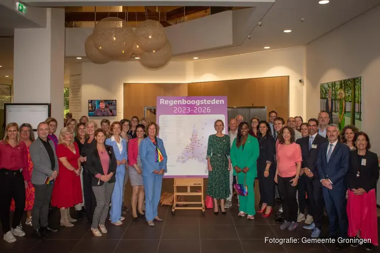 Gemeente Groningen tekent regenboogconvenant met ministerie van OCW