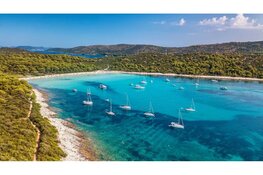 Flottielje zeilen in Griekenland of Kroatië