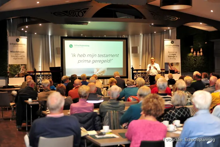 Gratis lezing over het testament en levenstestament in Delfzijl