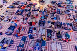 Primeur: liggend genieten van muziek in de Martinikerk