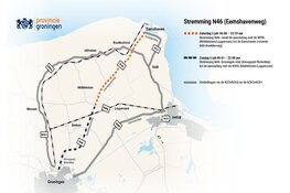 Onderhoud Eemshavenweg: weekendafsluiting op 5 en 6 juli
