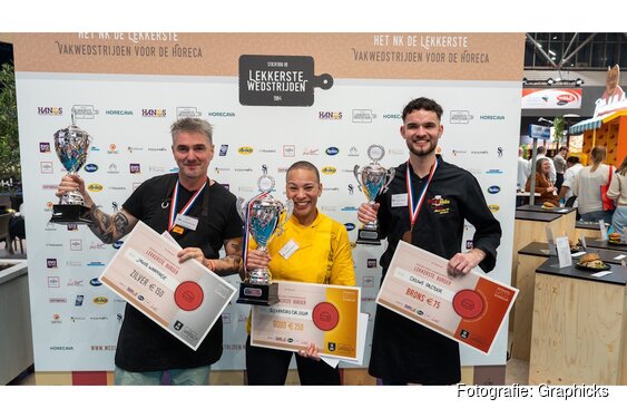 Goud voor Iveau Burgers & Wijnbar tijdens NK Lekkerste Burger