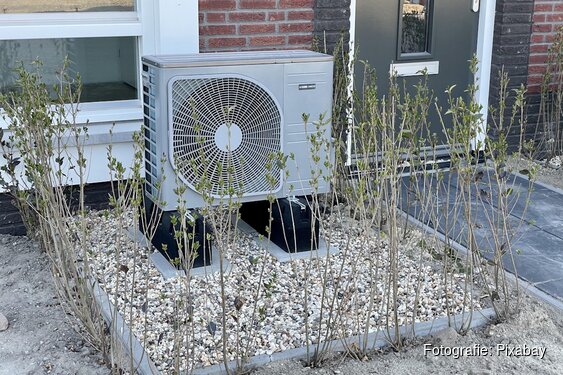 Ruim 1 op de 8 Groningse koopwoningen heeft een warmtepomp