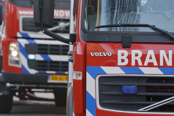 Grote brand aan de Elzenhage in Stadskanaal